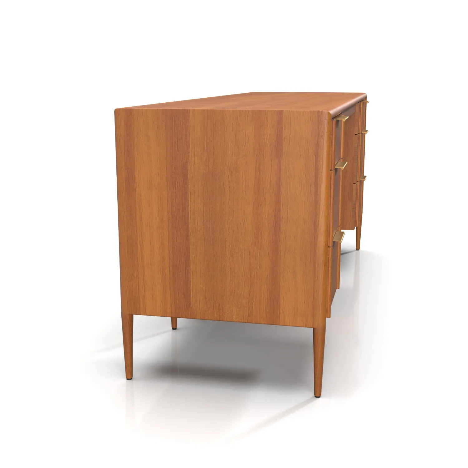 Quincy Executive Desk PBR 3D Model_03